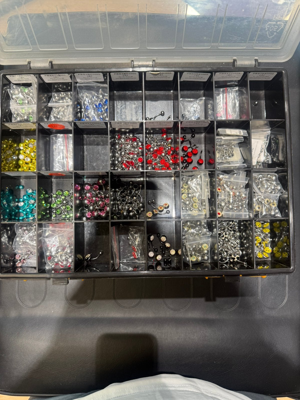 navel piercings, Handtassen en Accessoires, Piercings, Ophalen, Zo goed als nieuw