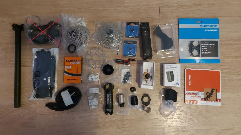 fietsonderdelen, Enlèvement ou Envoi, Comme neuf, Autres types, Carbone