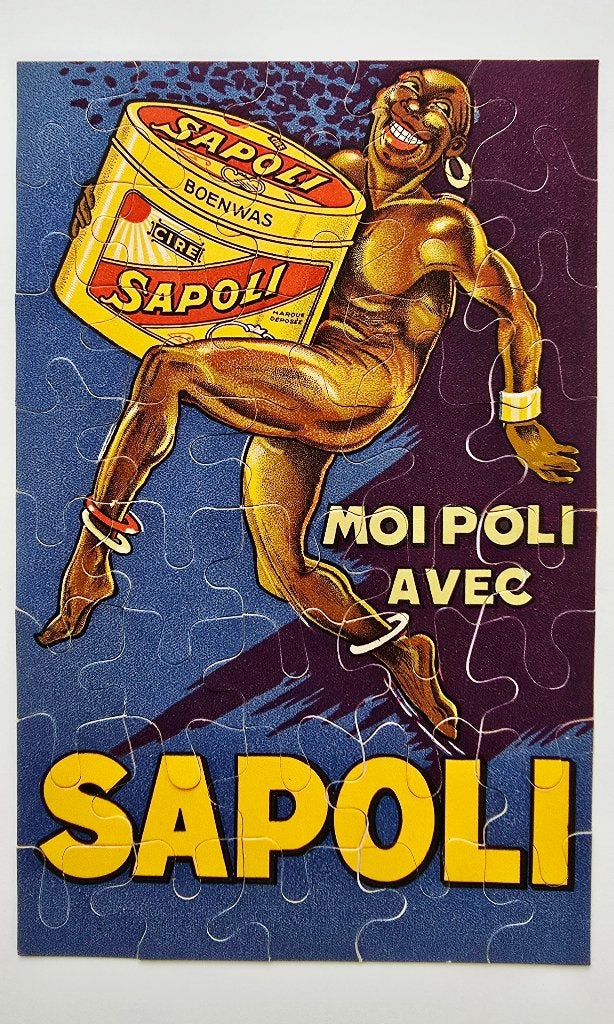 SAPOLI – Puzzle Publicitaire – Advertising Jig-Saw - n4, Enlèvement ou Envoi, Utilisé, Panneau publicitaire