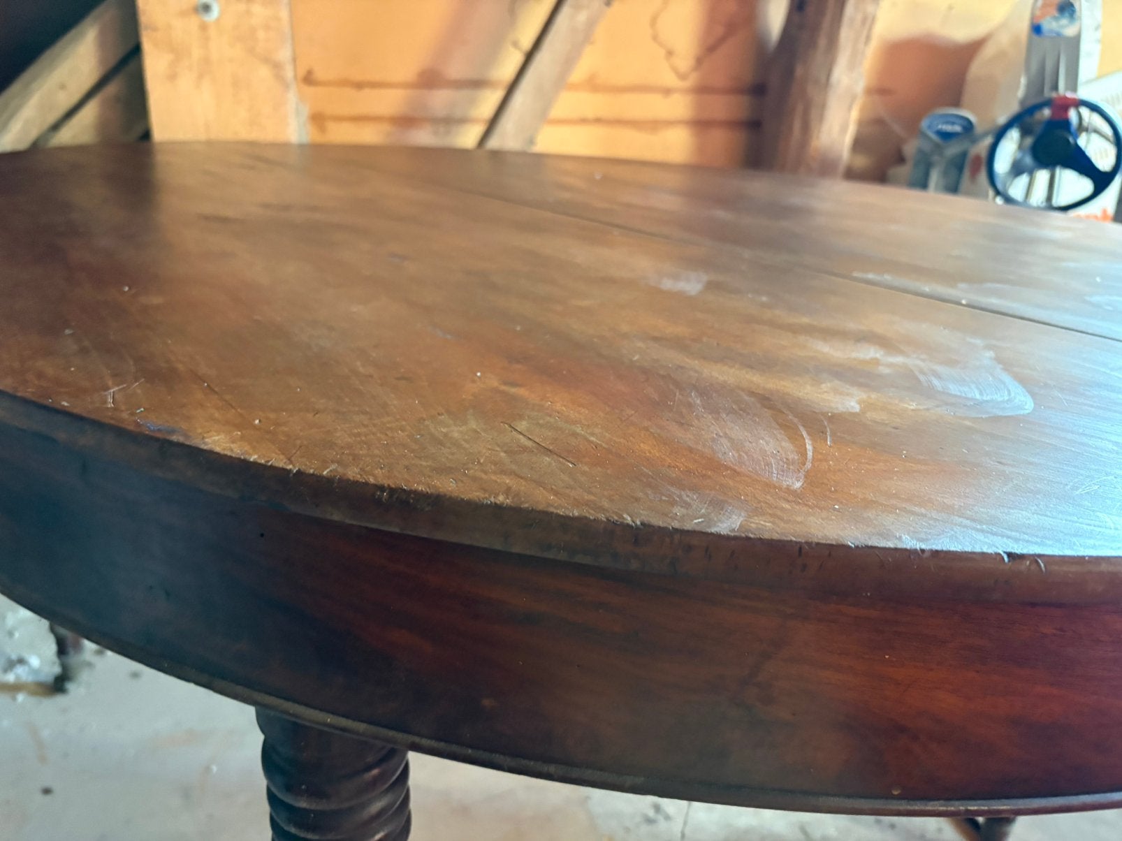 Jolie table en acajou en tres bon etat, Enlèvement, Utilisé, 75 – 100, Autres essences de bois