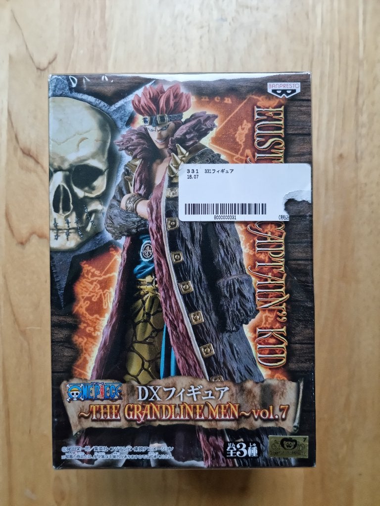 Figurine One Piece – Eustass Kid – DX Figure Grandline Men, Enlèvement, Neuf, Humain