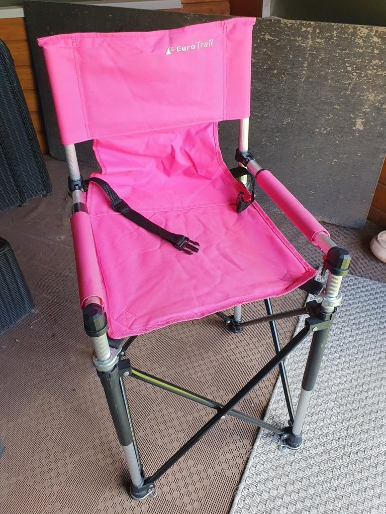 Chaise de camping haute pour enfants, Caravanes & Camping, Enlèvement, Comme neuf, Chaise de camping