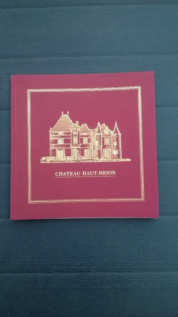 Promo boekje Chateau Haut-Brion, Gebruikt, Frankrijk, Ophalen of Verzenden, Rode wijn