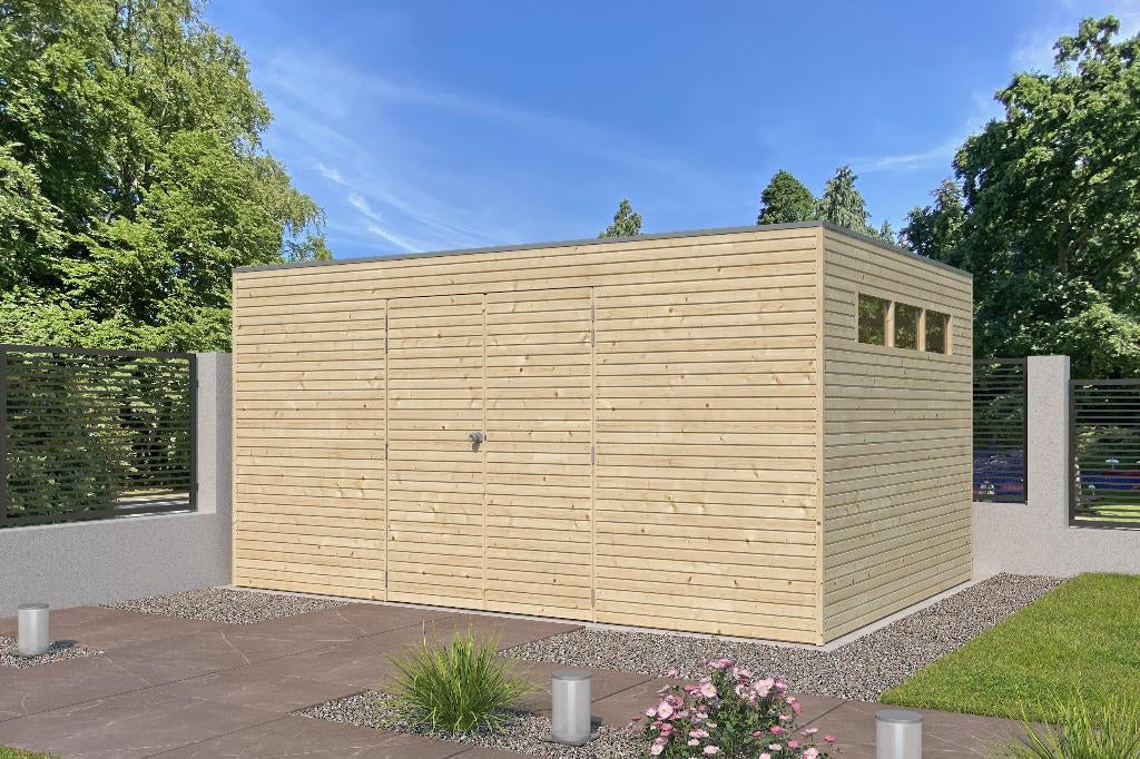 NIEUW Modern tuinhuis Qube 7203, Verzenden, Nieuw