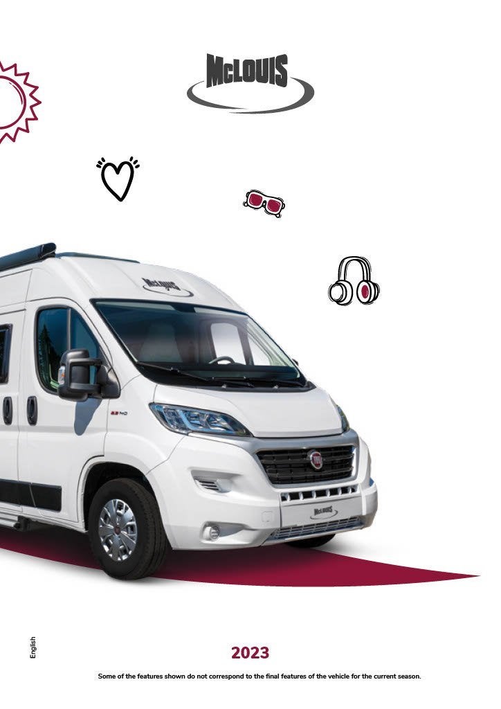 Camper mobilhome  Mclouis Menfys 4 -   2023, Caravans en Kamperen, Mobilhomes, ESP - Contrôle de stabilité, Ringverwarming, Fiat