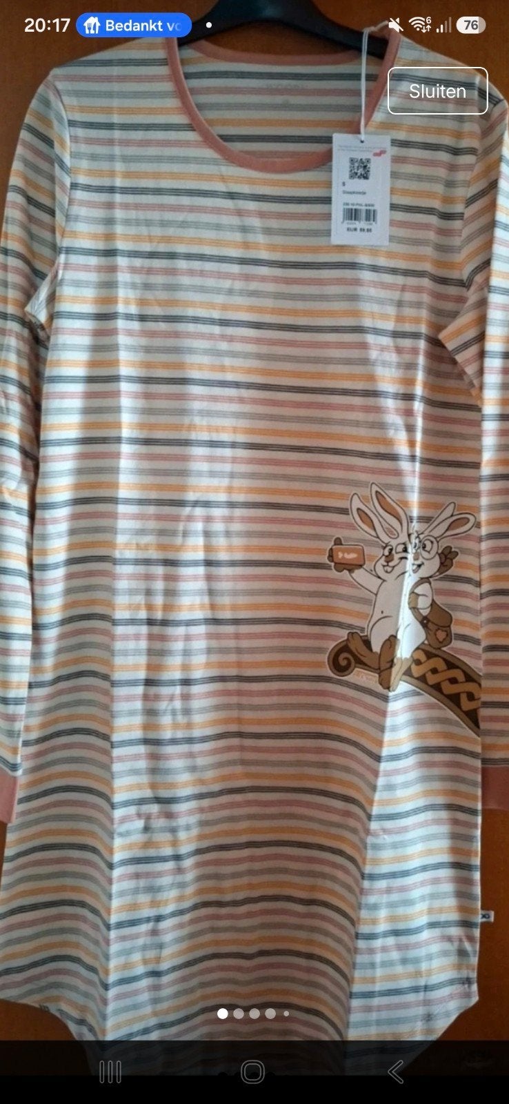 Woody slaapkleed M, Woody, Ophalen of Verzenden, Nieuw, Maat 38/40 (M)
