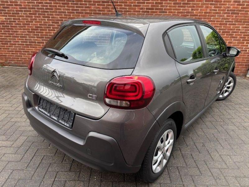 Citroen C3 PureTech FEEL S&S, Voorwielaandrijving, Stof, Gebruikt, Zwart