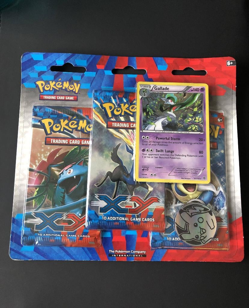 Xy base, paquet de 3 blister, gallade, Enlèvement ou Envoi, Neuf, Cartes en vrac
