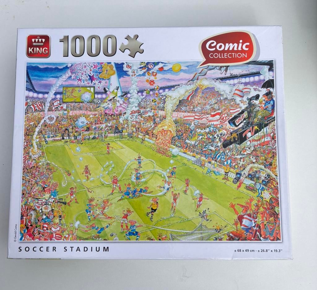10 puzzels Comic Collection - 1000 stuks, Enlèvement