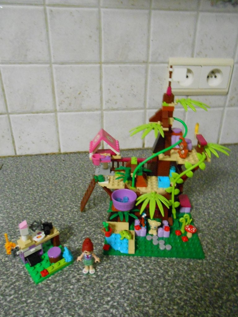 Lego Friends nr. 41059 Jungleboom schuilplaats , Lego, Friends, Ophalen of Verzenden, Zo goed als nieuw