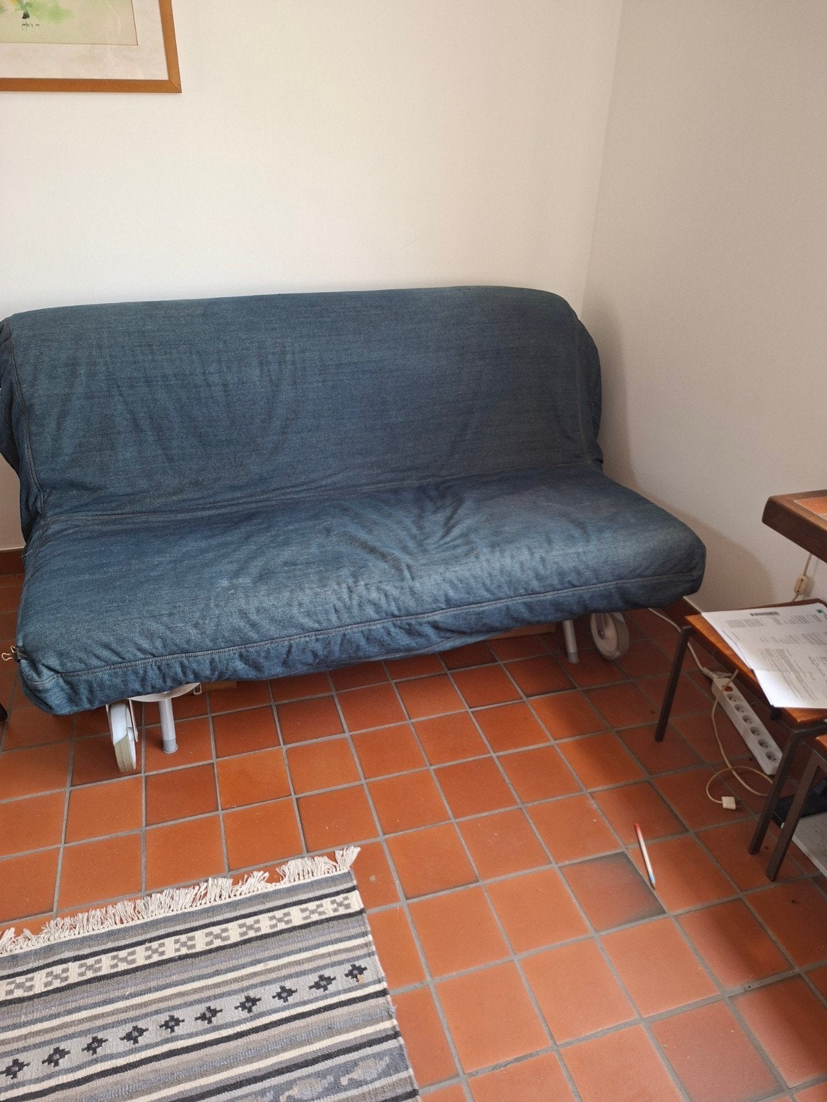 Slaapbank, Ophalen, 200 cm, 160 cm