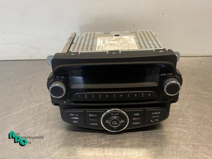 Radio CD Speler van een Chevrolet Aveo (Aveo 11-), Gebruikt, -, Ophalen of Verzenden, -