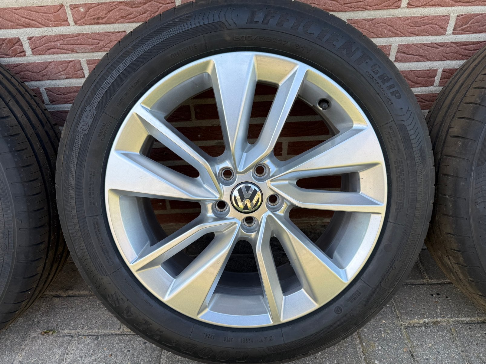 Volkswagen T-cross Taigo 17 inch Bangalore velgen origineel, Auto-onderdelen, Banden en Velgen, Ophalen, Banden en Velgen, 17 inch