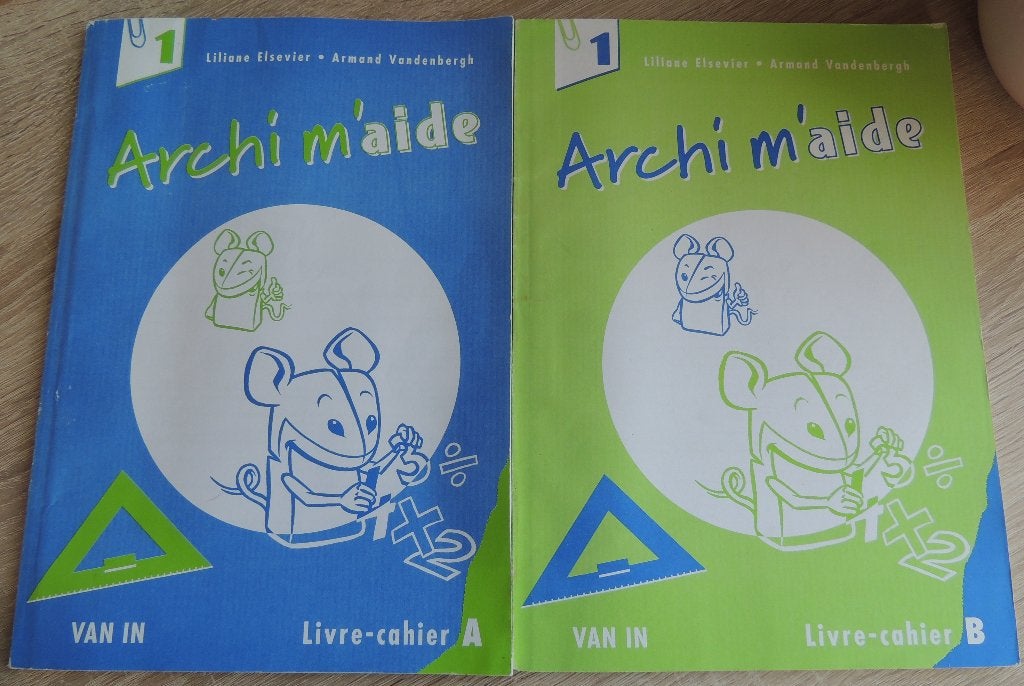 Manuel - Archi m'aide 1 - Livre-cahier A et B, Enlèvement