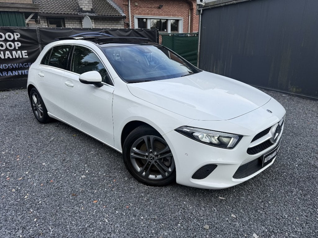 Mercedes A220i Launch Edition, 2018, 87.000km, 2.0i 190pk, A, Autos, Cuir, Classe A, Achat, Euro 6