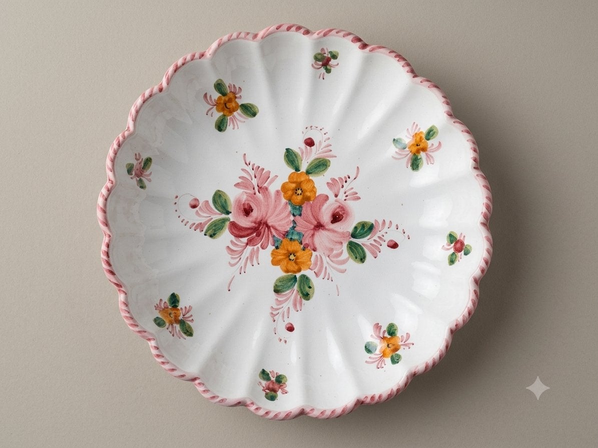 Grote en mooie vintage fruitschaal, Ophalen, Zo goed als nieuw, Vintage
