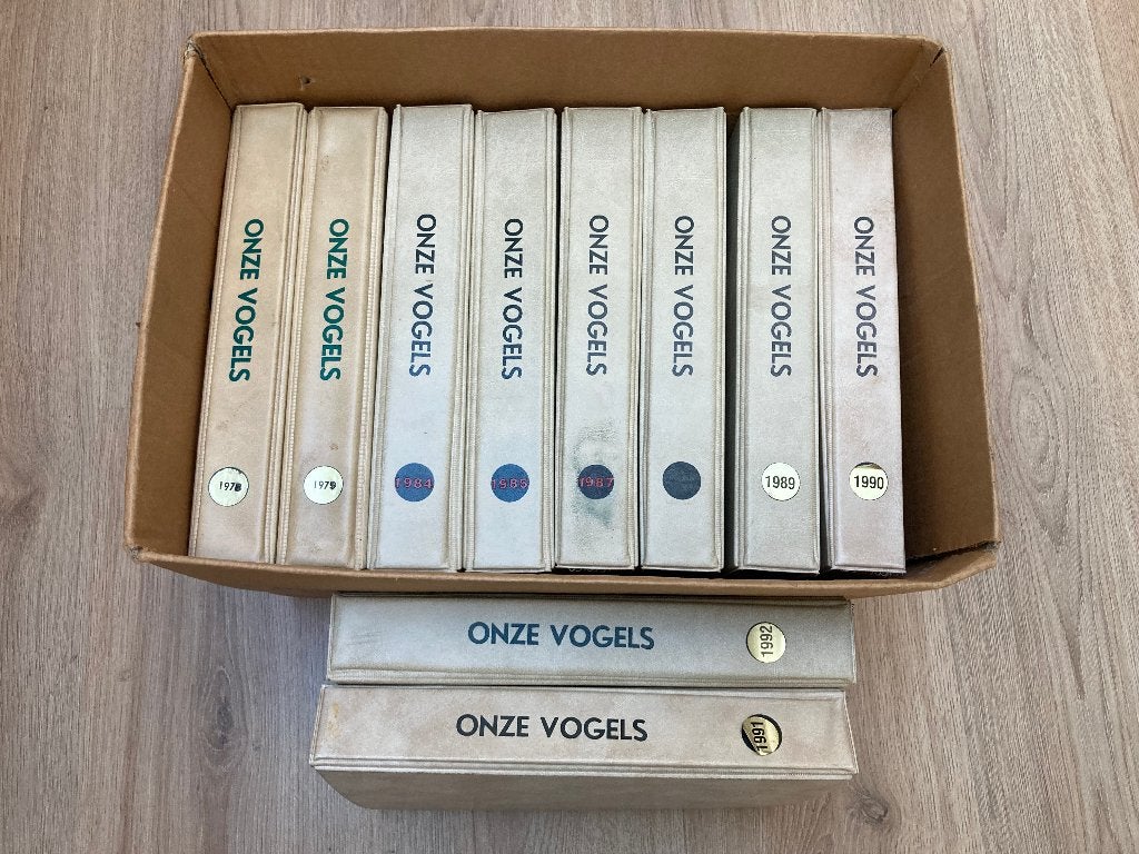 Onze Vogels maandbladen van de NBvV, Boeken, Ophalen of Verzenden, Gelezen, Vogels