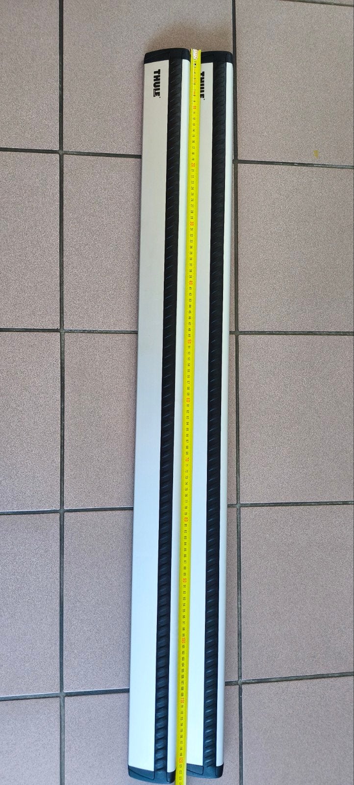 Thule wingbar Evo 122 cm 2 stuks. Dakdragers.., Ophalen, Zo goed als nieuw