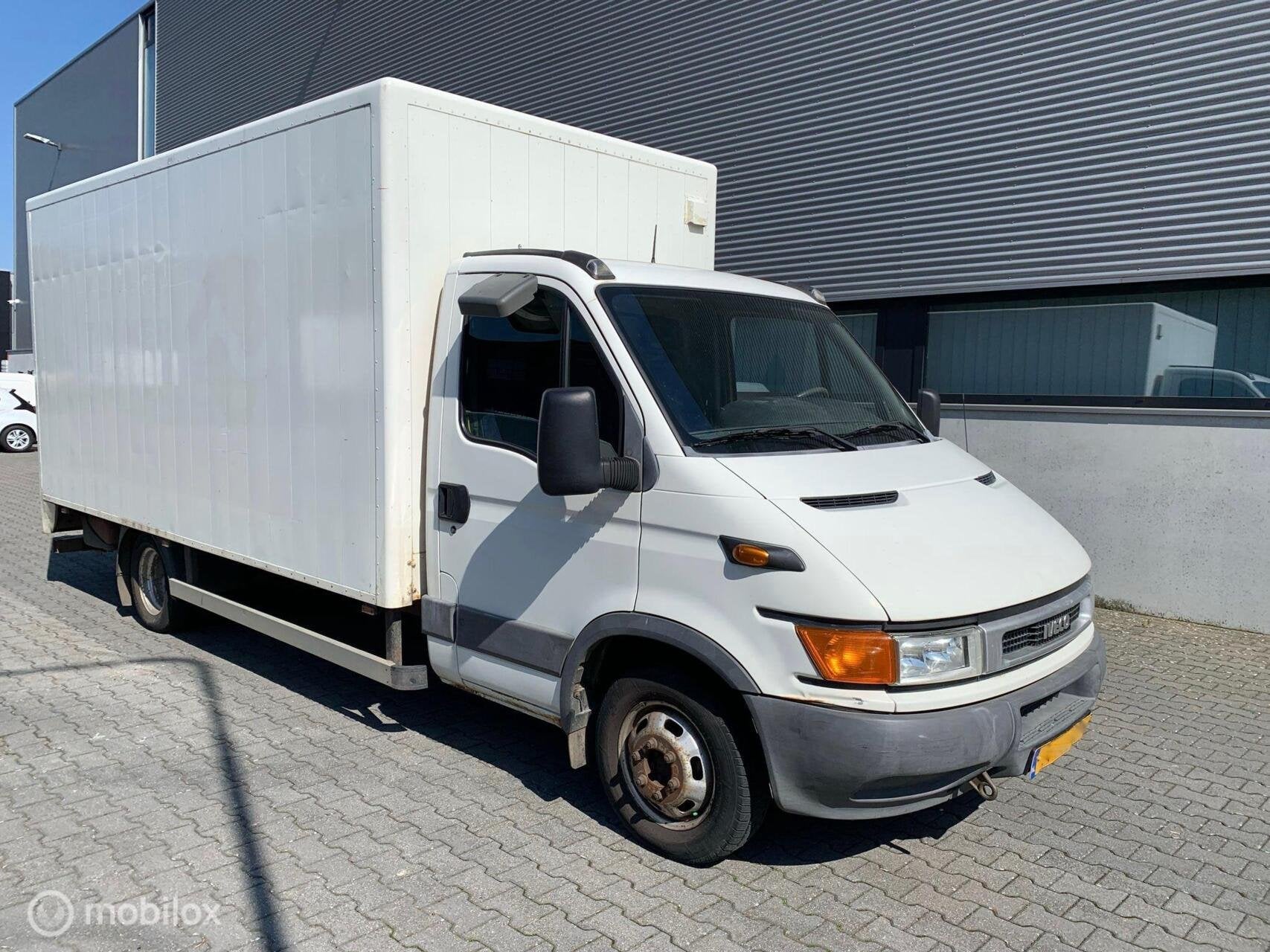 Iveco Daily 50C13 MEUBELBAK DUBBELLUCHT, Auto's, Stof, Gebruikt, 4 cilinders, Wit