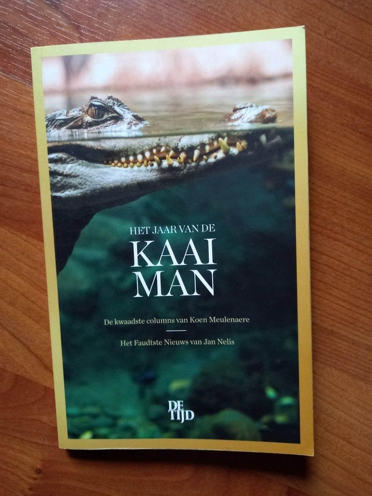 Het jaar van de kaaiman 2017 -  Koen Meulenaere/Jan Nelis, Verzenden, Maatschappij en Samenleving, Nieuw, Diverse auteurs