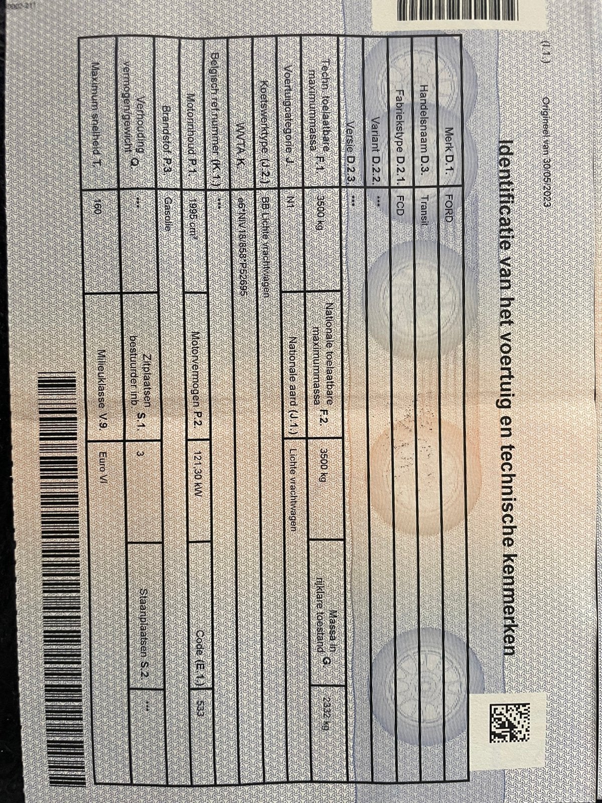 Transit T2, Argent ou Gris, Achat, 6 portes, Euro 6