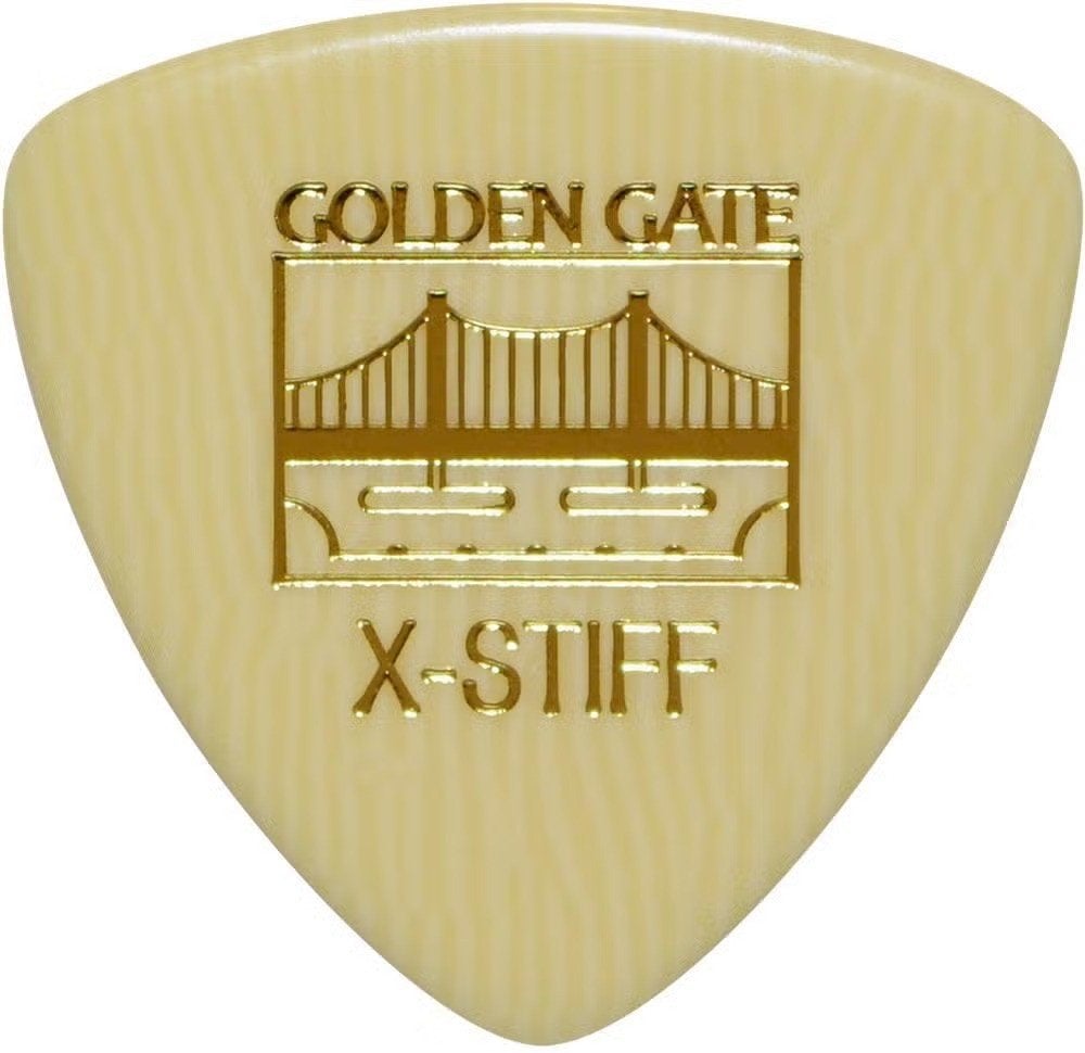 Golden Gate Large Triangle plectrum X-Stiff 1.50 mm 12-pack, Musique & Instruments, Enlèvement ou Envoi, Neuf, Guitare acoustique