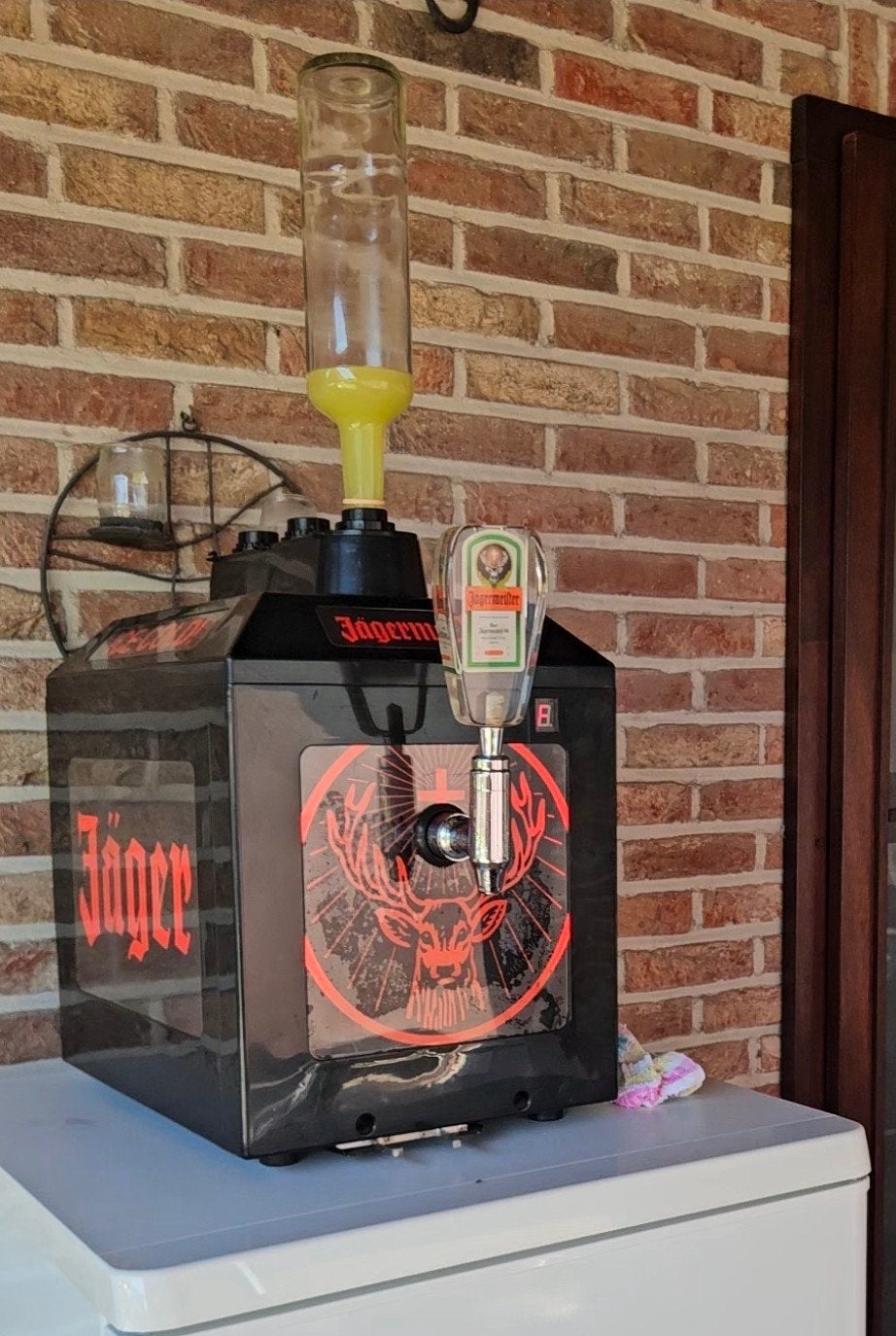 Jagermeister tab 3 flessen, Enlèvement