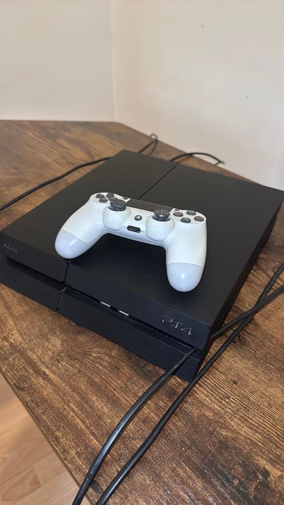Ps4 500gb + 1 manette, Enlèvement ou Envoi, Utilisé, 500 GB, Avec 1 manette