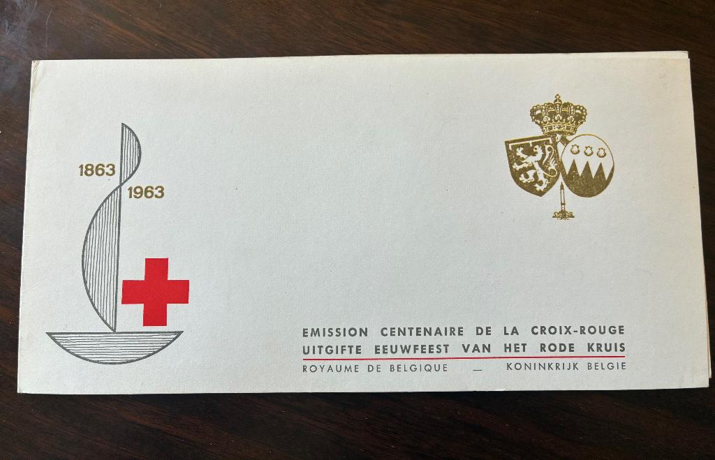 Koning Albert II - koningin Paola ; 100 jaar Rode Kruis, Verzamelen, Ophalen of Verzenden, Nieuw, Postzegel(s) of Munt(en)