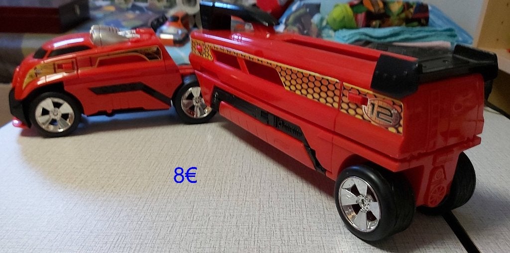 speelgoedauto, Ophalen