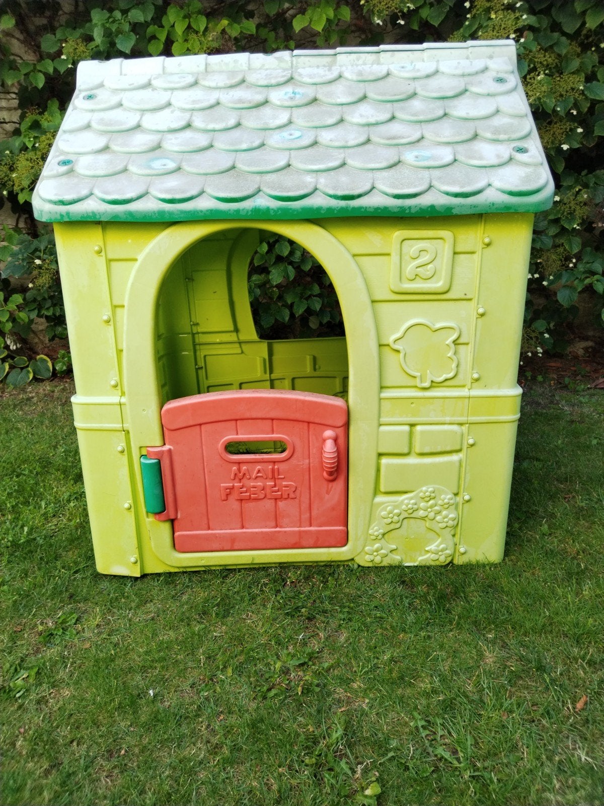 speelhuisje feber, Ophalen, Gebruikt, Plastic