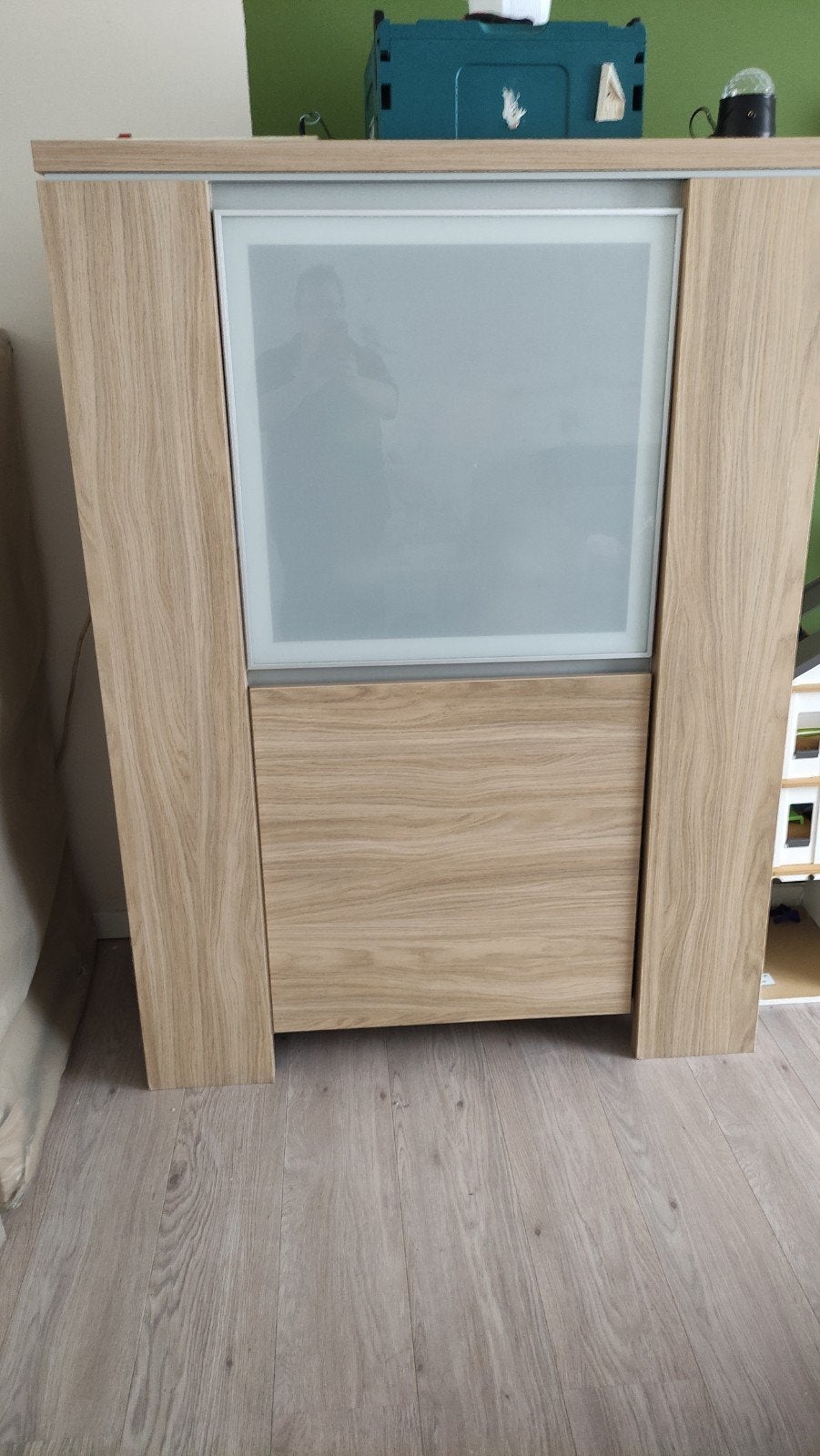 Kast + tafel, Ophalen