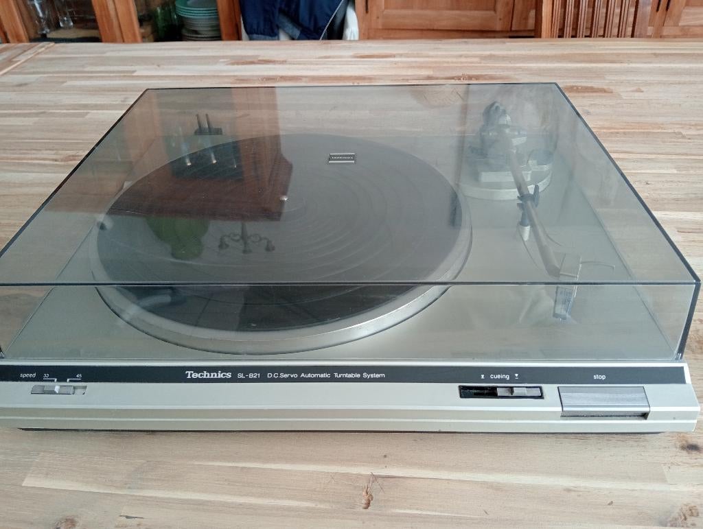 Technics SL-B21  D.C. Servo Automatic plaatenspeler, Ophalen, Gebruikt, Platenspeler, Technics