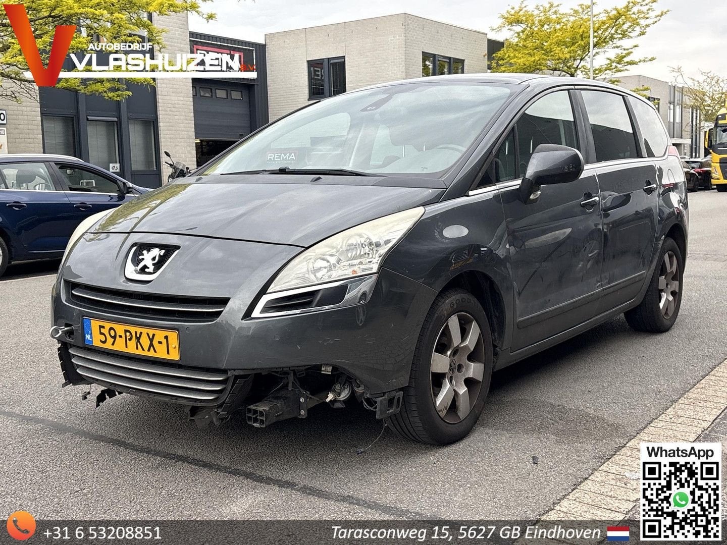 Peugeot 5008 1.6 THP ST 7p. | KOPPELING DEFECT! |, Auto's, 167 g/km, Monovolume, Electronic Stability Program (ESP), Handgeschakeld