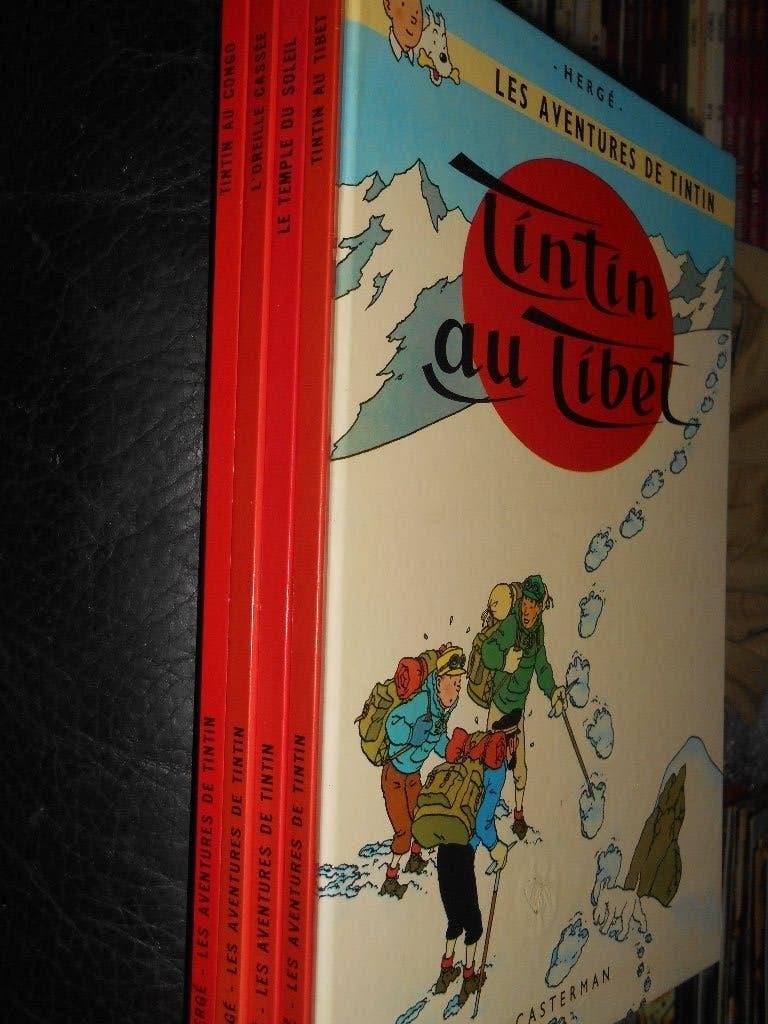 Lot de 4 Tintin, Livres, Enlèvement ou Envoi