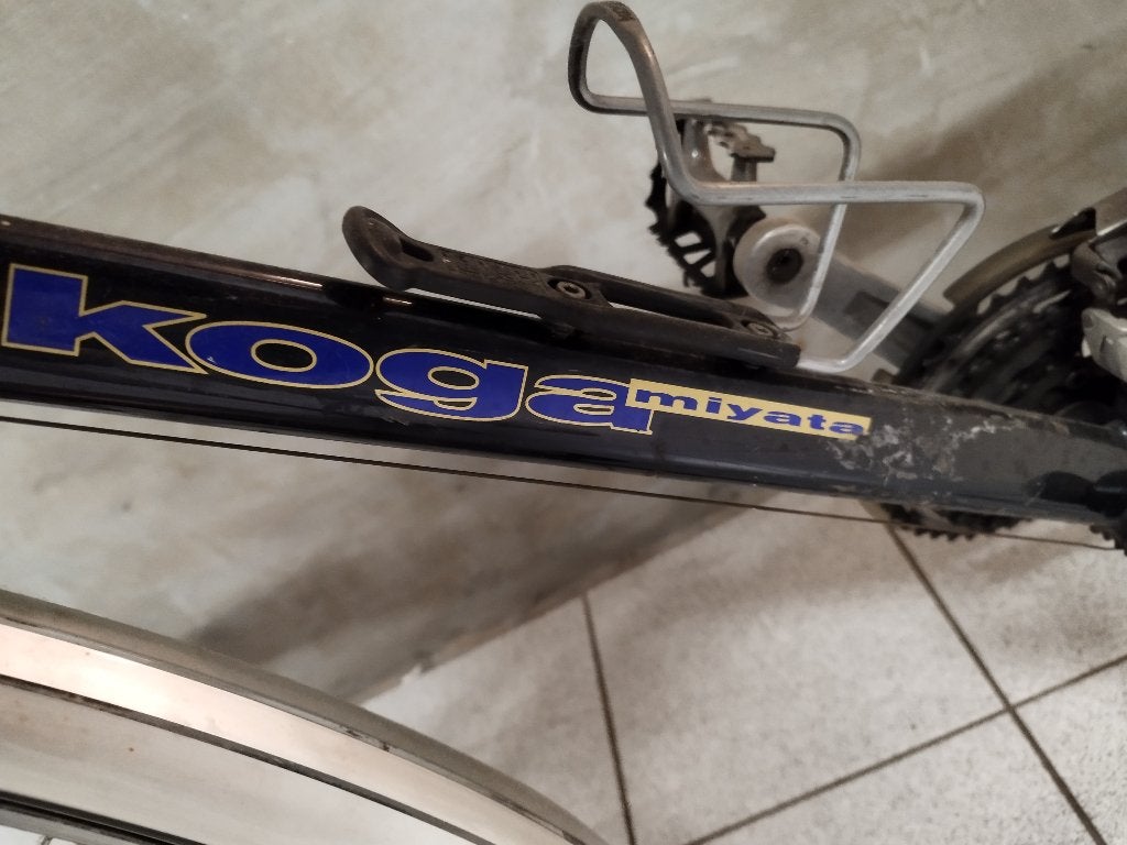 Herenfiets Koga Miata grijs, Fietsen en Brommers, Fietsen | Heren | Herenfietsen, Ophalen, Gebruikt, Overige merken, Versnellingen