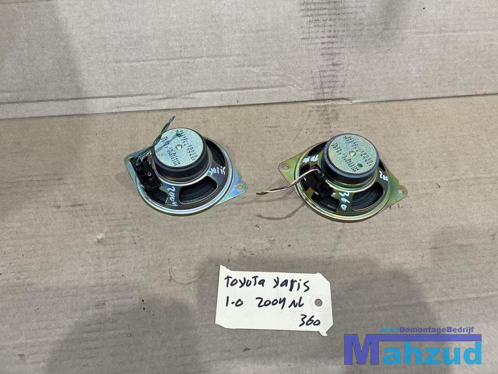 TOYOTA YARIS P1 Deur speaker links rechts voor 1999-2005, Auto-onderdelen, Elektronica en Kabels, Toyota, Gebruikt