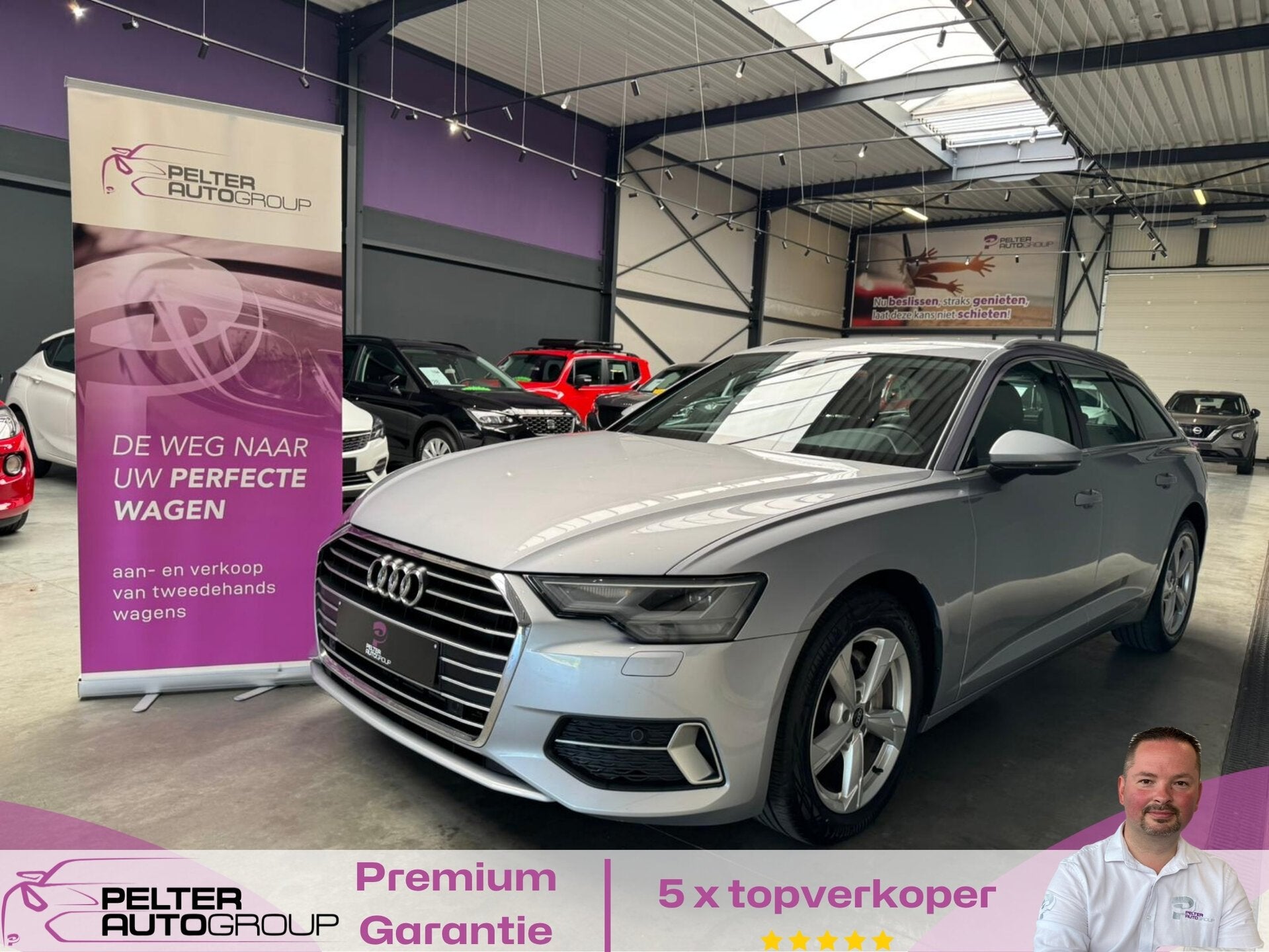 Audi A6 Avant 40TFSi MHEV S-Tronic, dig.cockpit,Carplay,Rij, Autos, Audi, 0 kg, Argent ou Gris, Euro 6, 0 kg