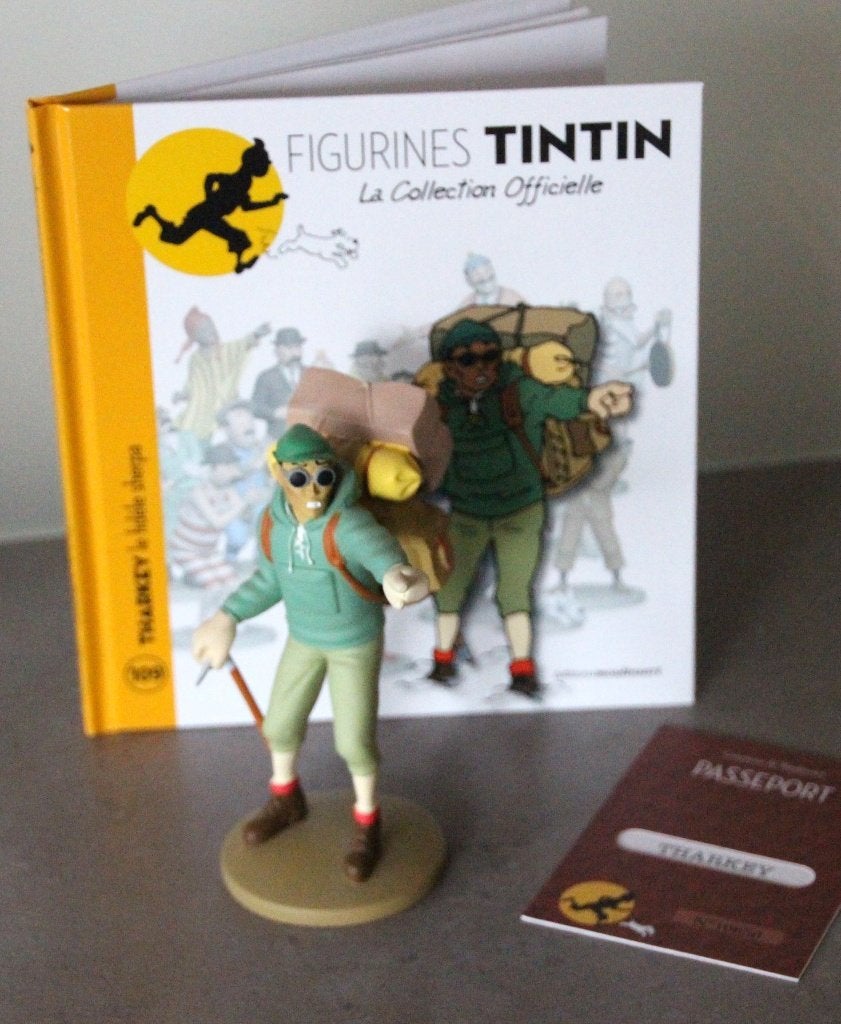 Moulinsart figurine n109 Tharkey sherpa Tintin Hergé Kuifje, Envoi, Tintin, Comme neuf, Statue ou Figurine