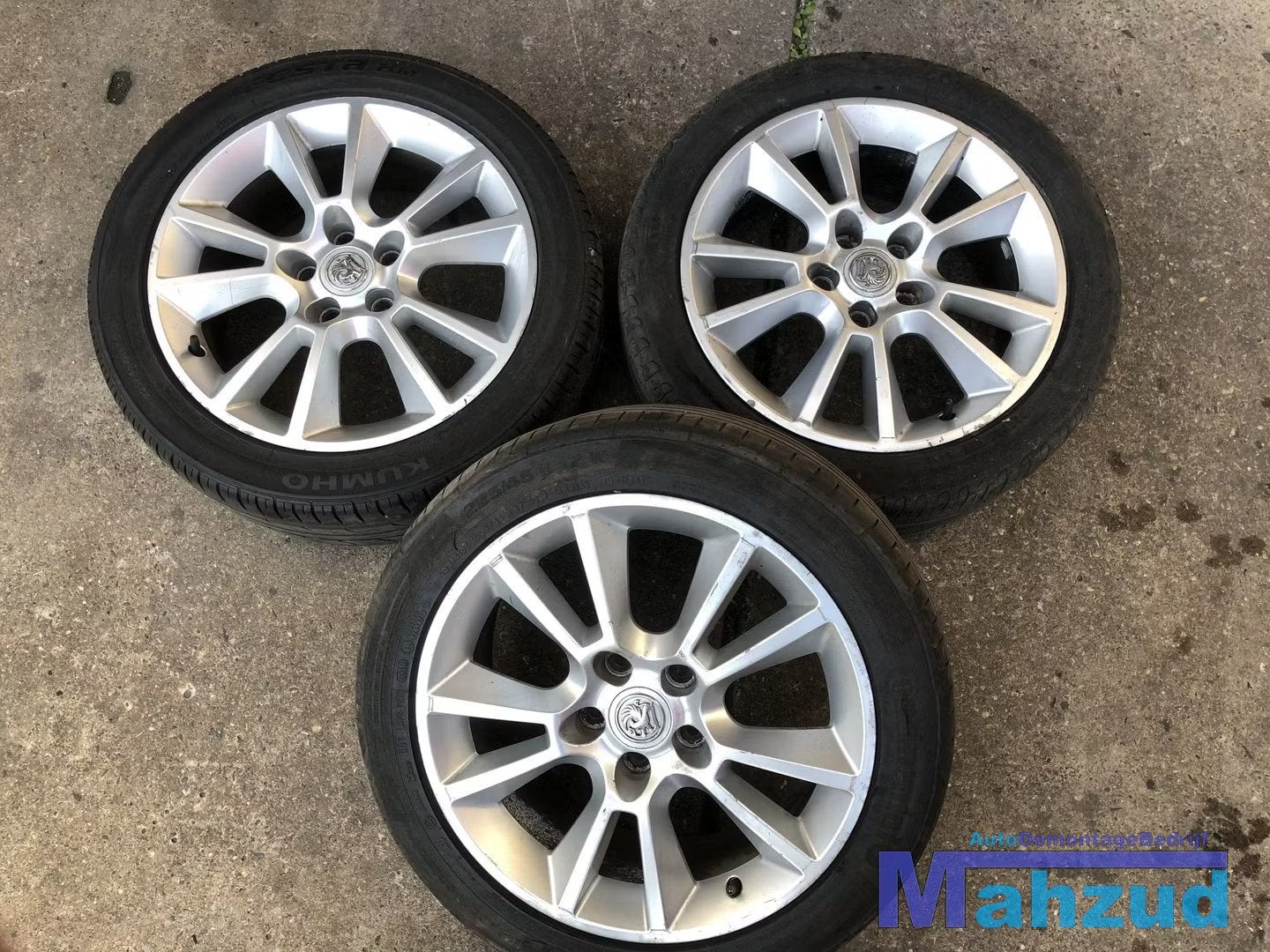Opel sport velgen 5x110 225 45 17 inch, Gebruikt, Opel Automobile GmbH, Kontakt@opel-infoservice.de, Opel