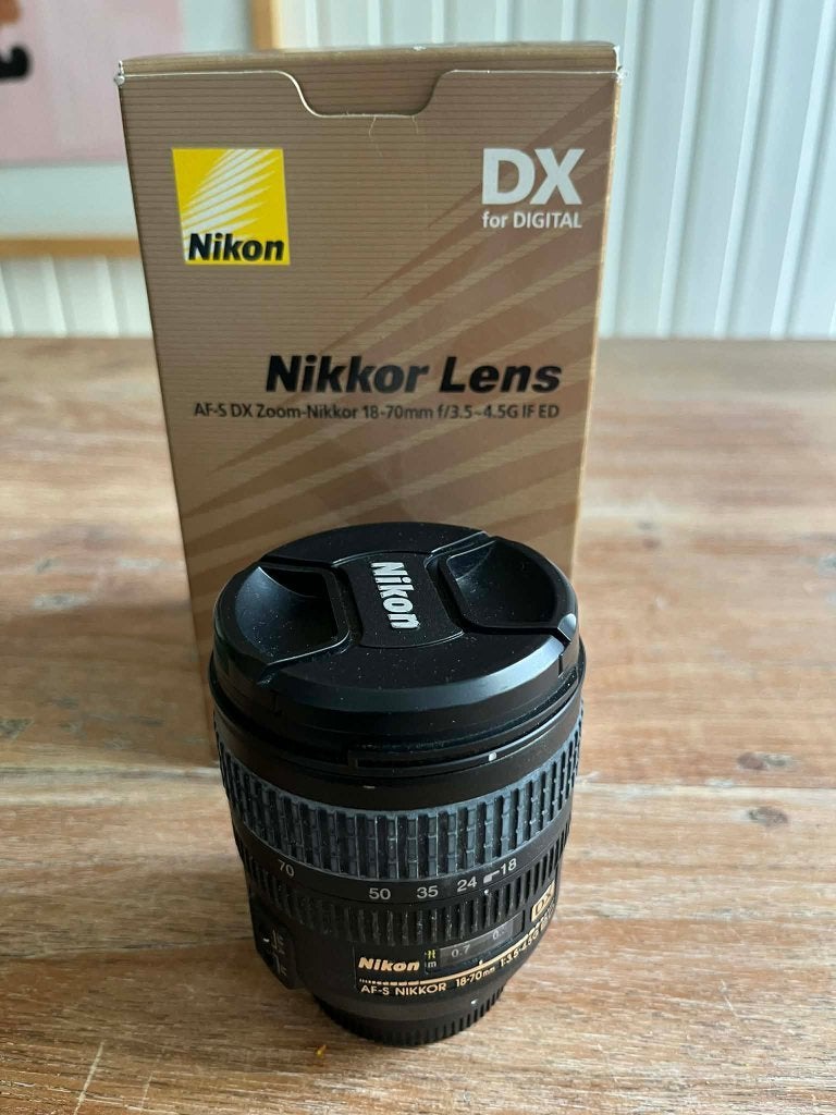 Nikkor lens AF-S DX Zoom 18-70, Audio, Tv en Foto, Foto | Lenzen en Objectieven, Ophalen, Gebruikt, Zoom