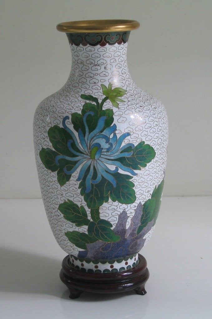 Vase cloisonné - 295, Chine, Enlèvement, Vase