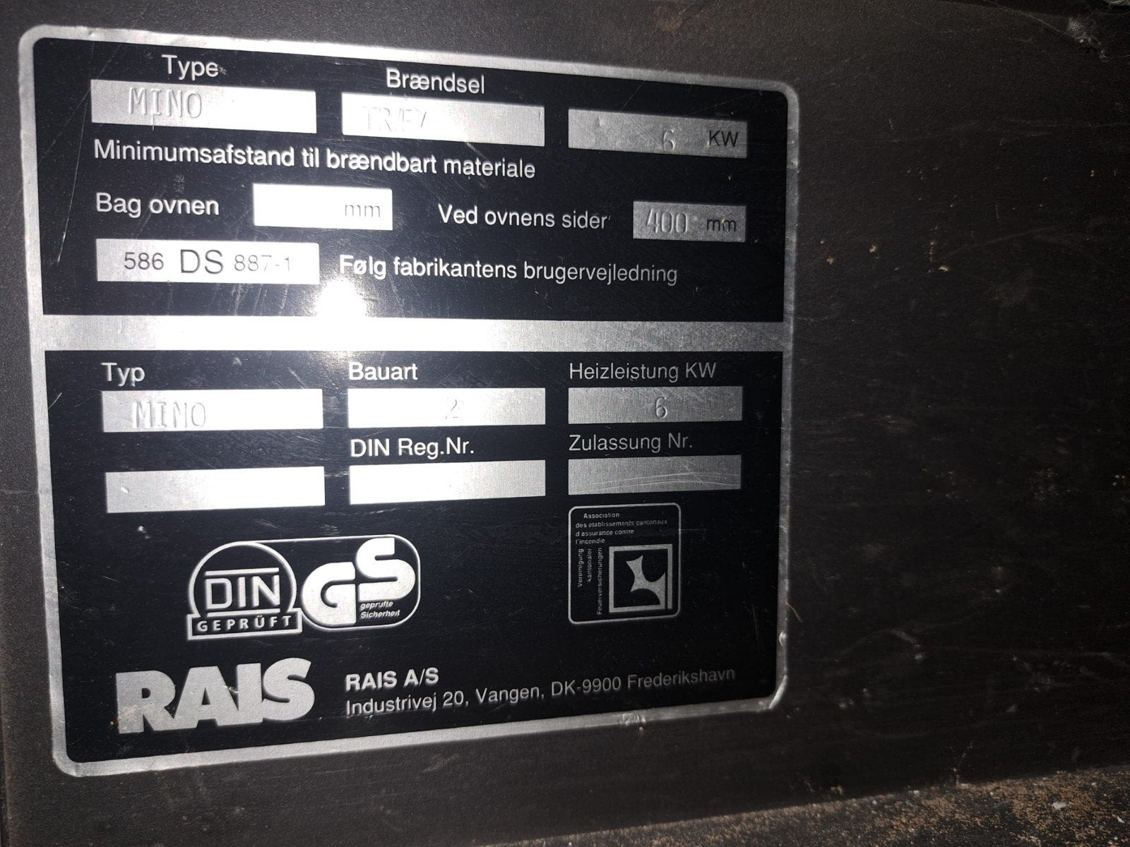 kachel RAIS Mino inclusief Arduinen sokkel, Huis en Inrichting, Ophalen, Gebruikt, Houtkachel, Vrijstaand
