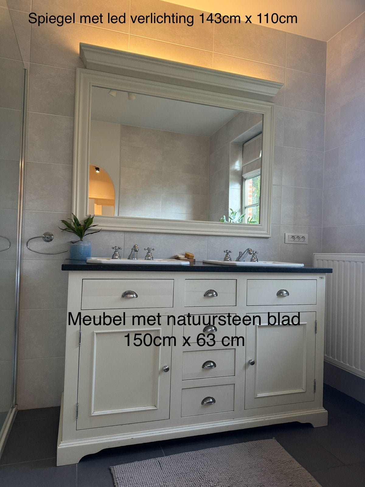 Badkamer en toebehoren aqua prestige : gewijzigde prijs !, Maison & Meubles, Salle de bain | Salle de bain complète, Utilisé, Enlèvement