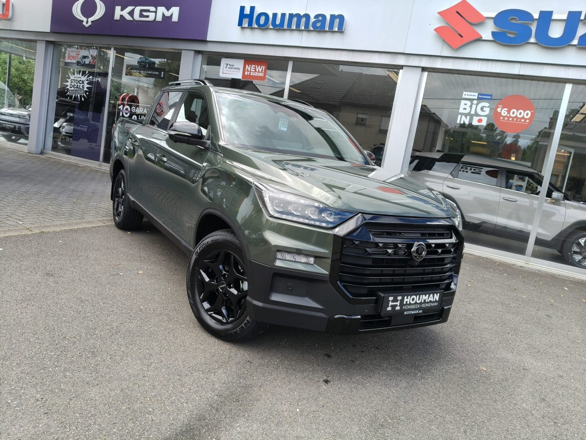 KGM Musso Blackline (année de construction 2025), Autos, Neuf, Achat, Autres couleurs, Diesel