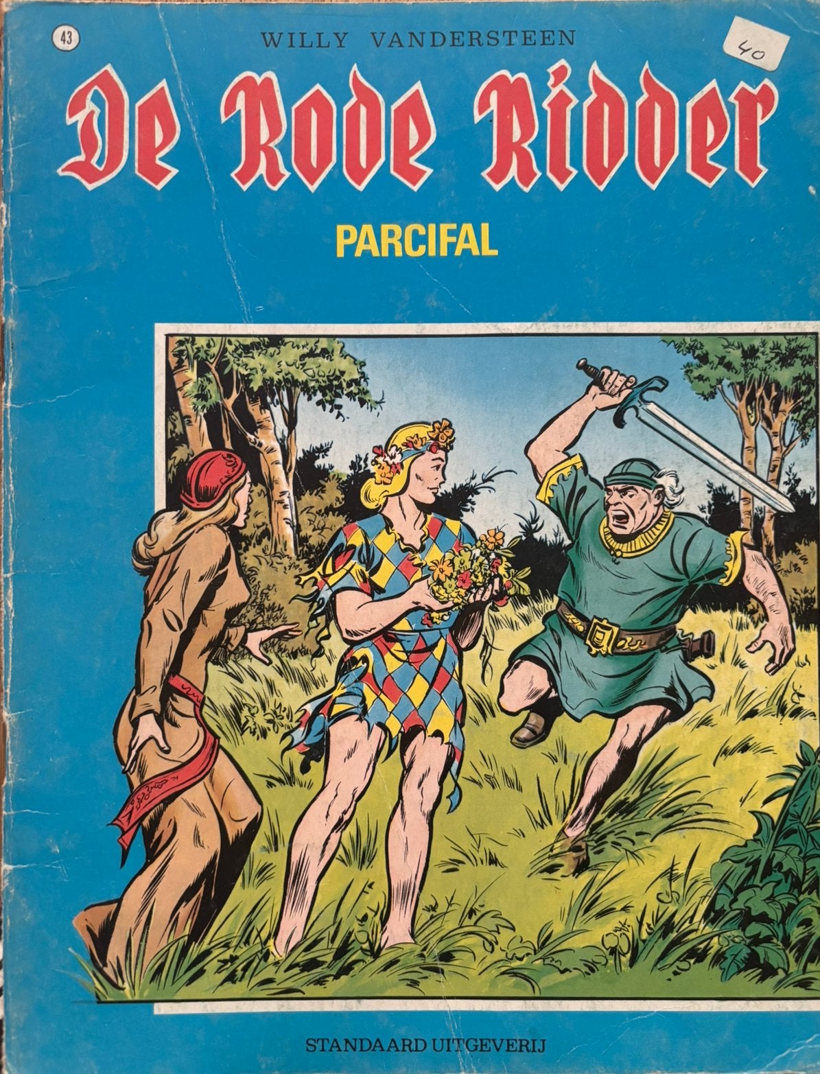 De rode ridder zwart-wit album 2€, Ophalen of Verzenden, Zo goed als nieuw