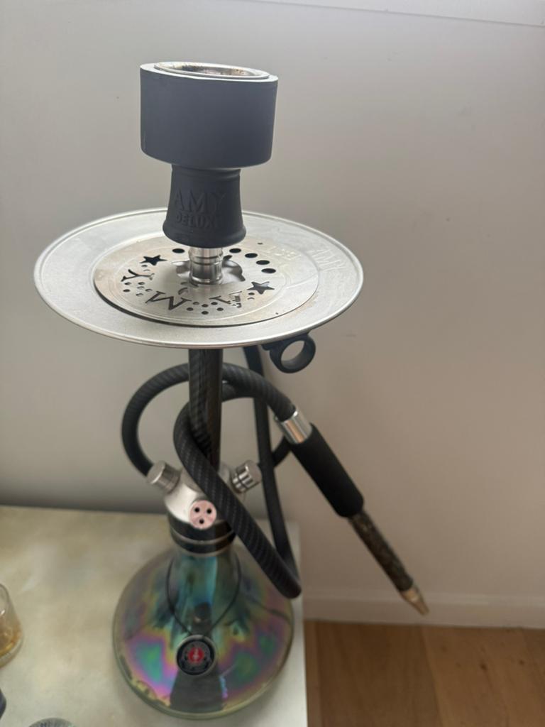 Shisha Amy Deluxe Full Carbon, Ophalen, Zo goed als nieuw