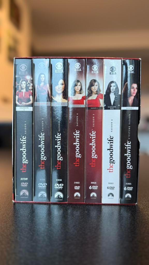 DVD-set The Good Wife volledige serie s1-7 perfecte staat, Enlèvement ou Envoi, Utilisé, Drame