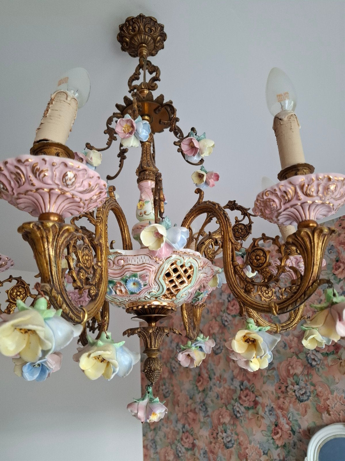 luster Italiaans porselein, Antiek en Kunst, Ophalen of Verzenden