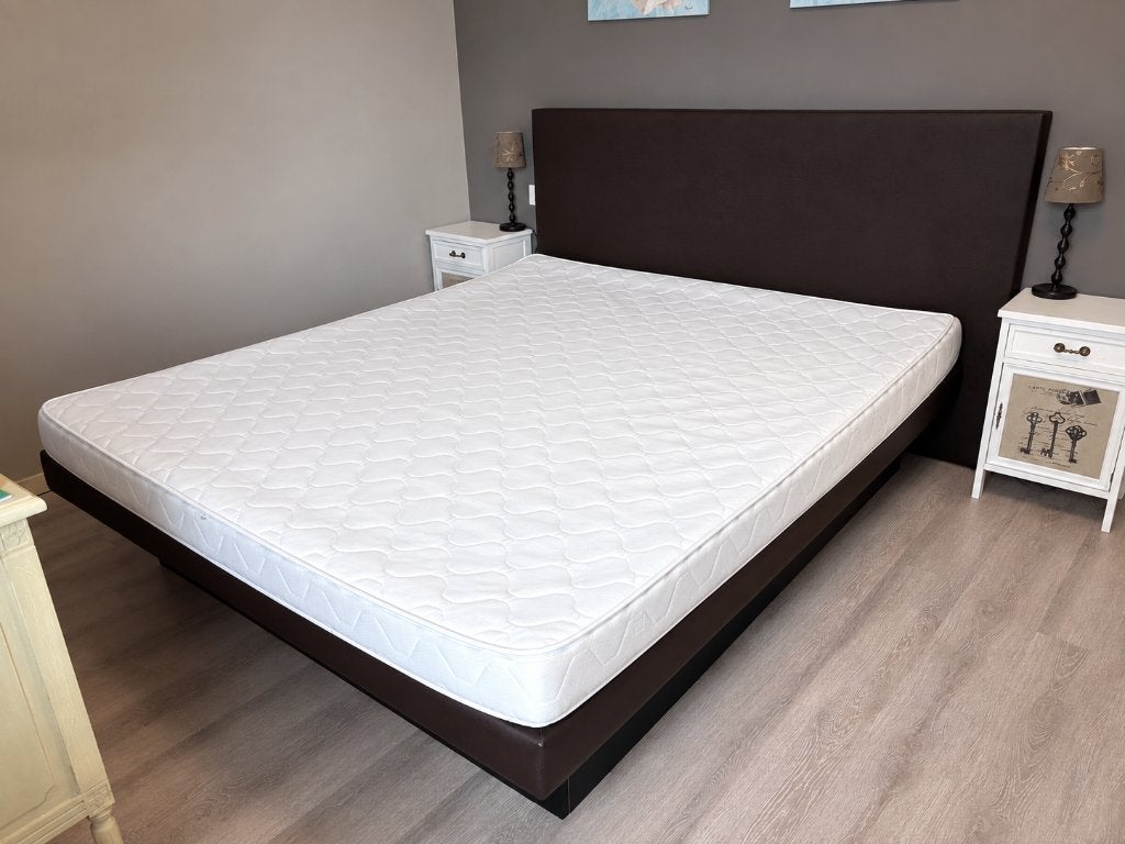Waterbed 180x210 Met nieuwe verwarming, staat al al klaar., Ophalen, Overige materialen, Gebruikt, Waterbed